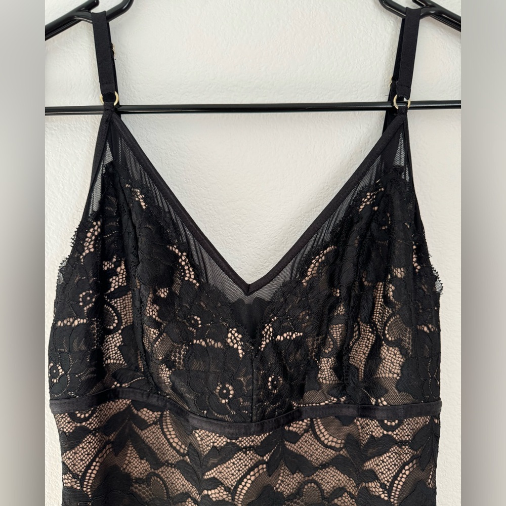 Guess black and nude lace mini dress - size Small - Picture 4 of 8